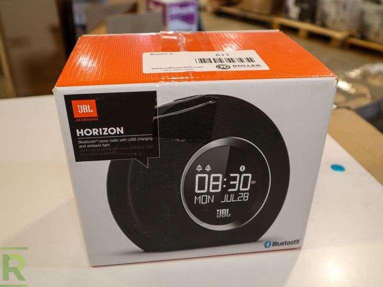 JBL Horizon Bluetooth Alarm Clock Open Box Original Packaging Roller Auctions