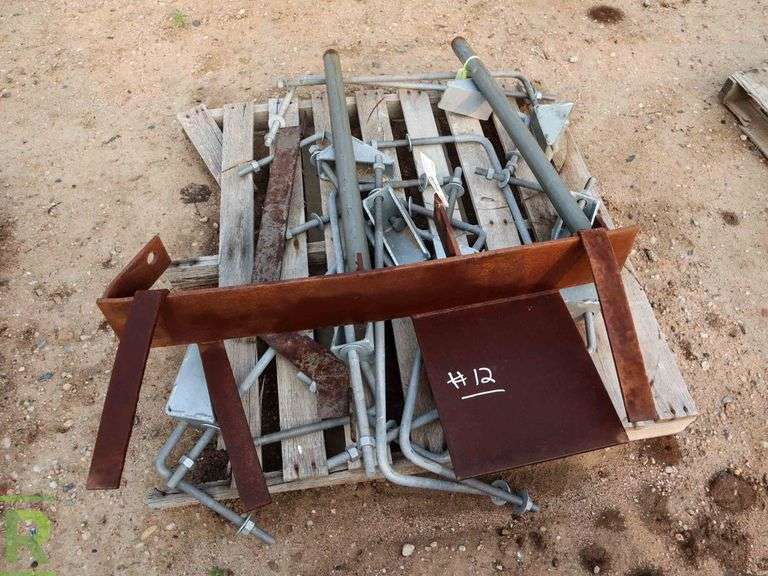 Trench Box Ladder, Flared End Section Galvanized Tie Units Roller