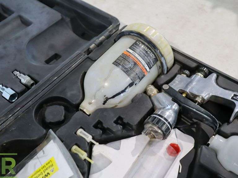 Husky HA830GSG Gravity Feed Paint Sprayer Roller Auctions