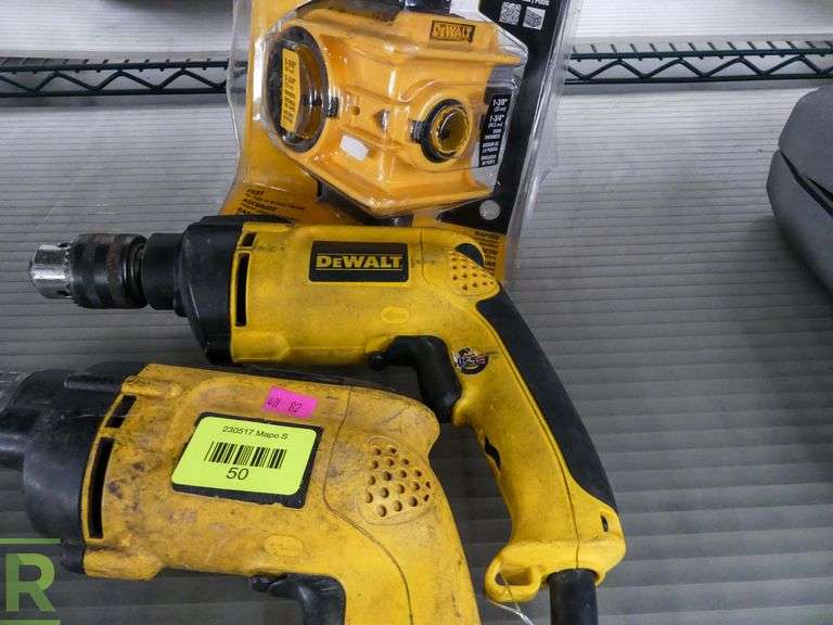 DeWalt DW257 Drywall Driver, DW511 1/2" Drill and D180004 Door Lock