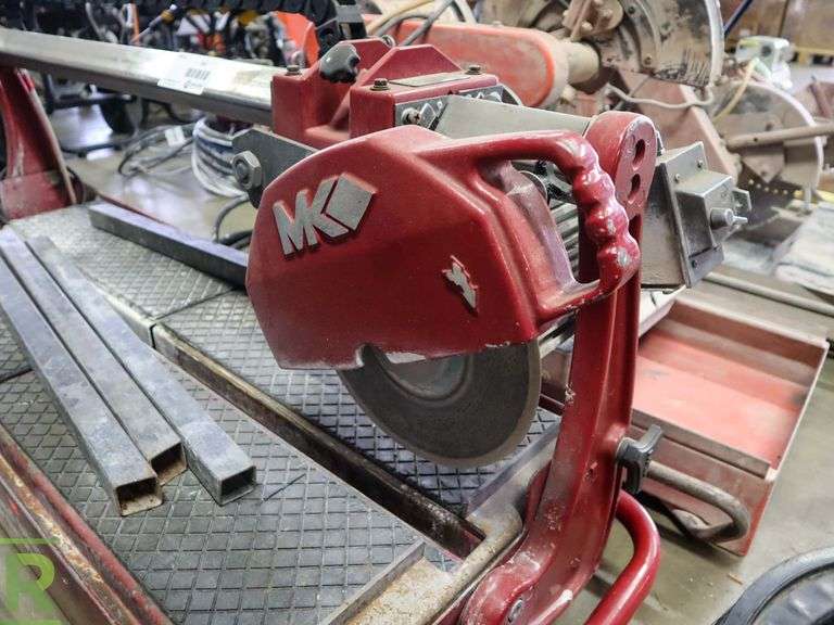 MK Diamond 212 Tile and Stone Saw Roller Auctions