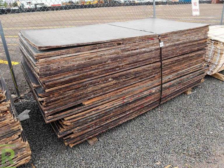 Bunk of Plywood, 8' x 4' Roller Auctions