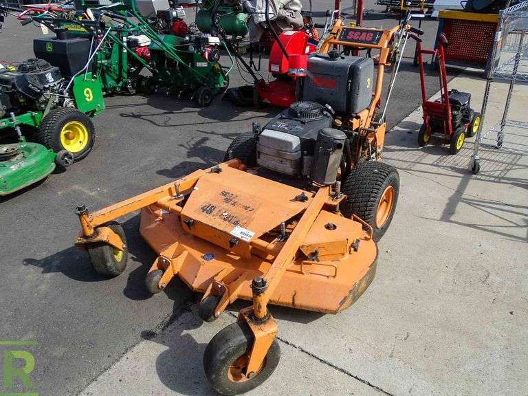 Scag SWZU48A17KA WalkBehind Deck Mower, 48", Gas Roller Auctions