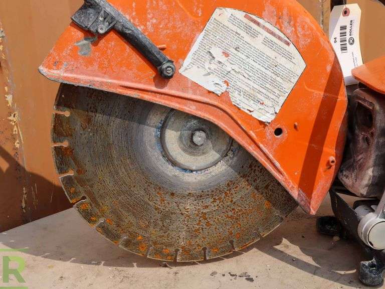 Stihl TS800 Gas Demolition Saw With Blade Roller Auctions