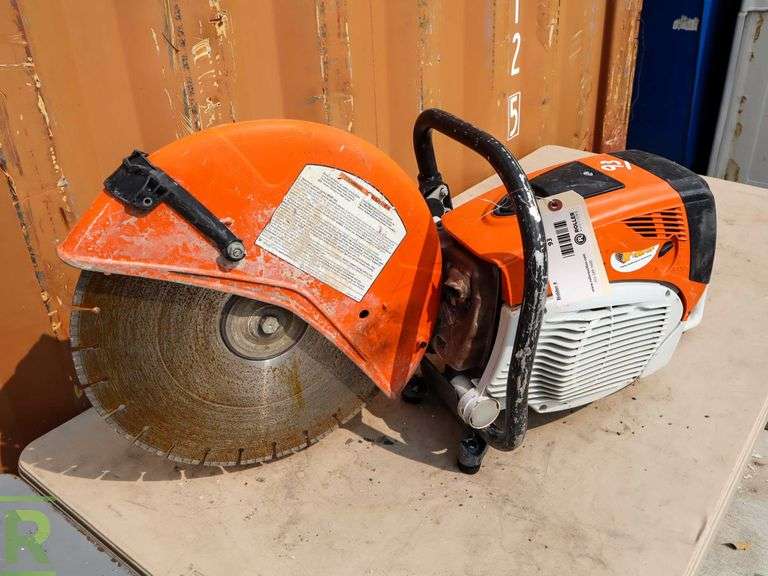 Stihl TS800 Gas Demolition Saw With Blade Roller Auctions