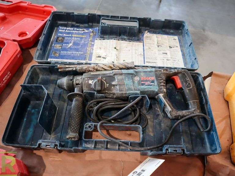 Bosch Bulldog Xtreme Hammer Drill Roller Auctions
