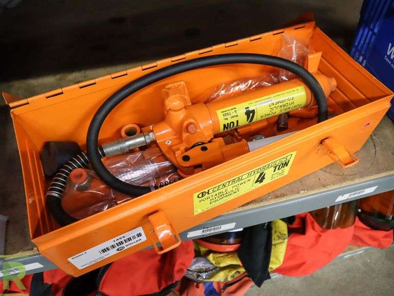 Central Hydraulics S7920 4Ton Hydraulic Power Pack Roller Auctions