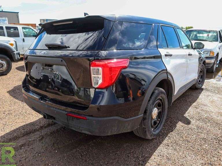 2021 Ford Explorer AWD Police Interceptor SUV - Roller Auctions