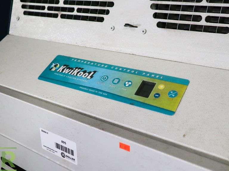 Kwikool KIB120233 Portable Cooling System, 120,000BTU Roller Auctions