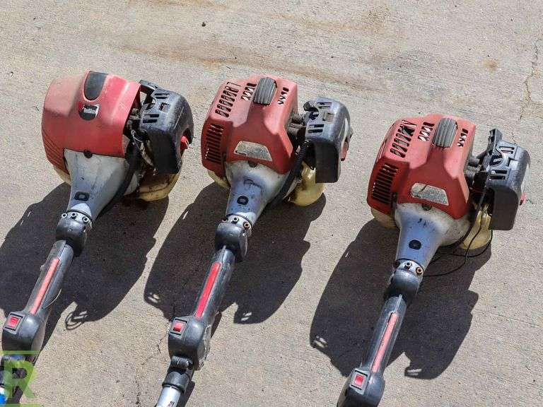 (2) Redmax EXZ2460SPH Line Trimmers and Redmax EXZ260S Line Trimmer