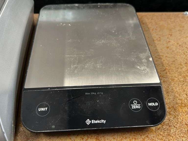 (2) MyWeigh KD8000 8000x1g Scales, Etekcity EKSL221SUS Scale and