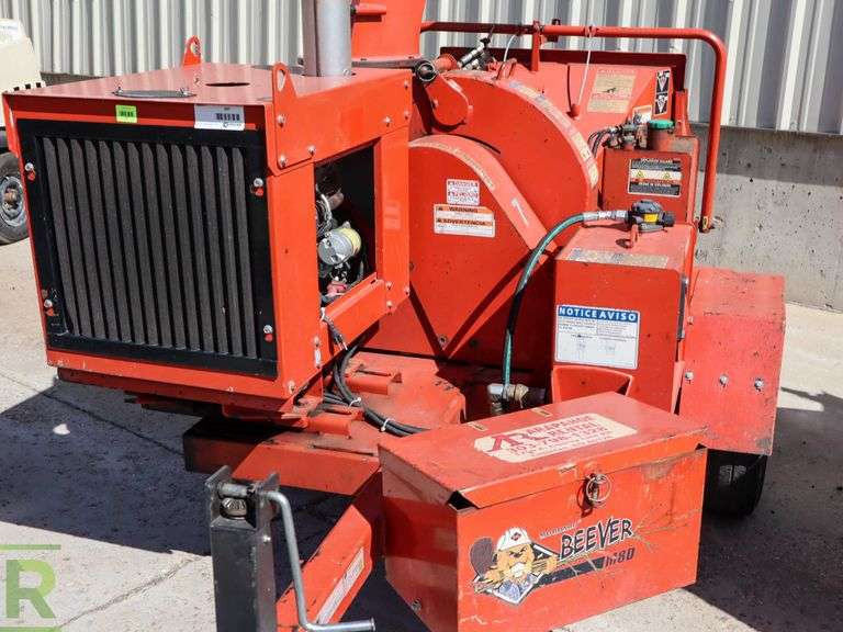 2017 Morbark Beaver M8D S/A Towable Chipper/ Shredder Roller Auctions