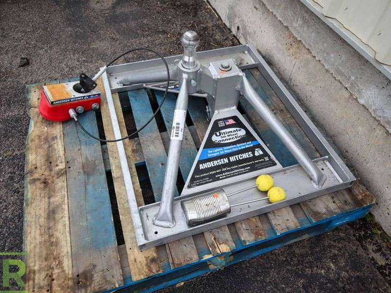 Anderson Hitches 5th Wheel Hitch, 24,000Lb GTWR, 4,5000Lb Tongue