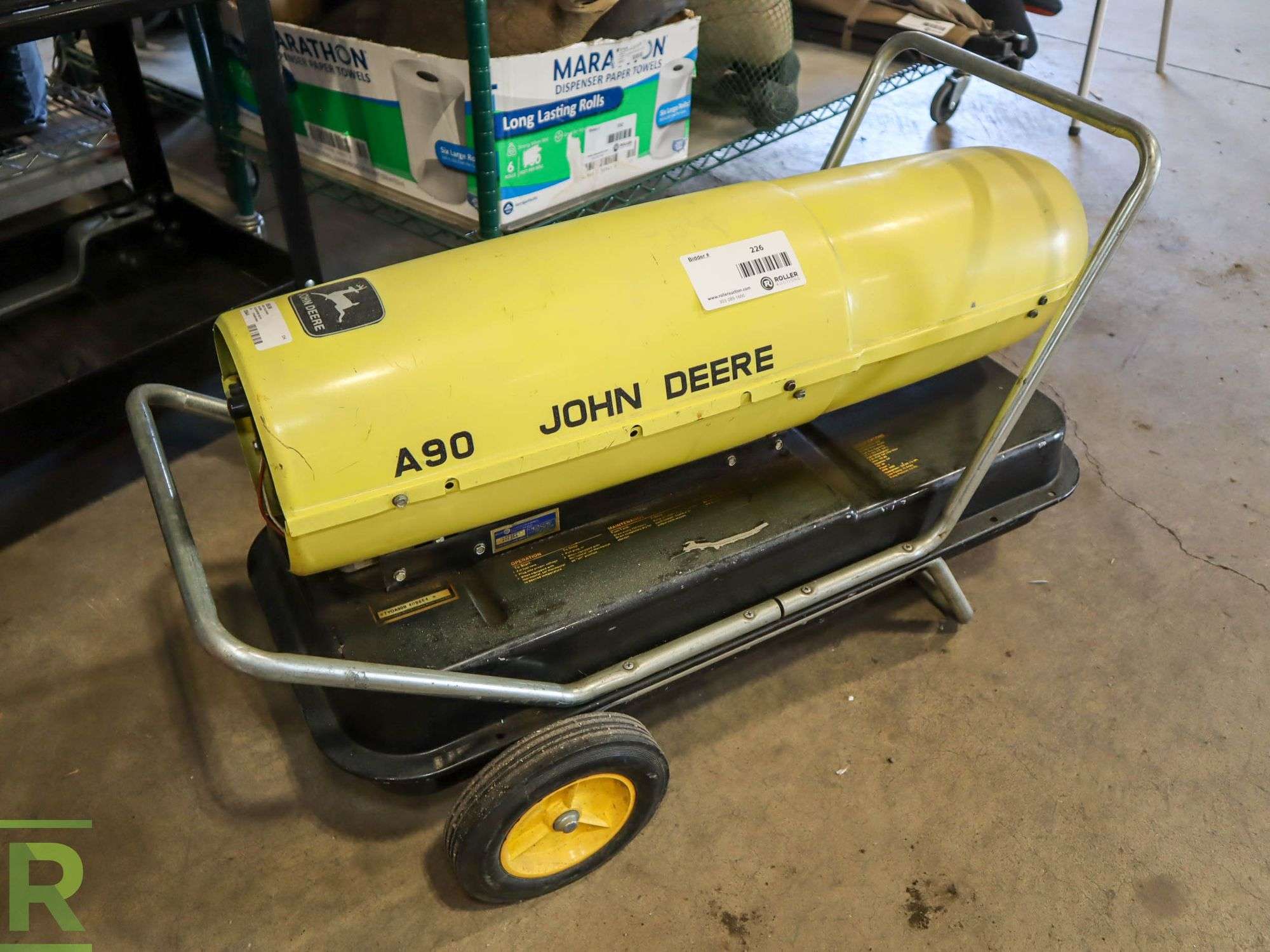 John Deere A90 Construction Heater, 90,000-BTUs - Roller Auctions