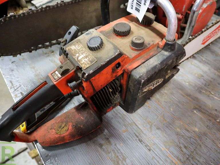 (2) Chainsaws; 14" Echo 302S, 14" 50IL, Gas Roller Auctions