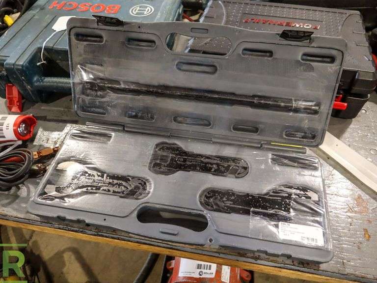 Matco Pneumatic Fan Clutch Wrench Set Roller Auctions