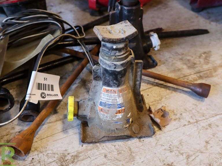 Jack Stands, Trailer Lights, Lug Nut Wrenches Roller Auctions