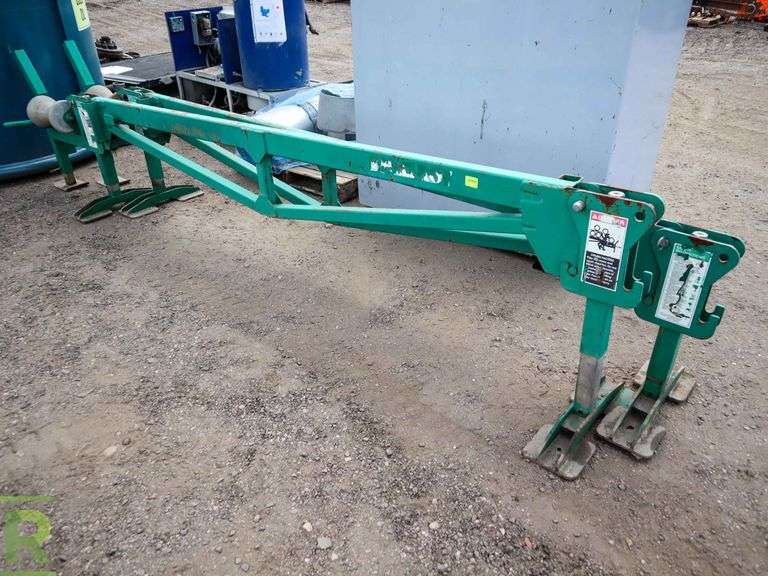 (2) McElroy Poly Horse Pipe Stands Roller Auctions