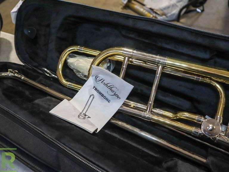 Ashthorpe Trombone With Case Roller Auctions