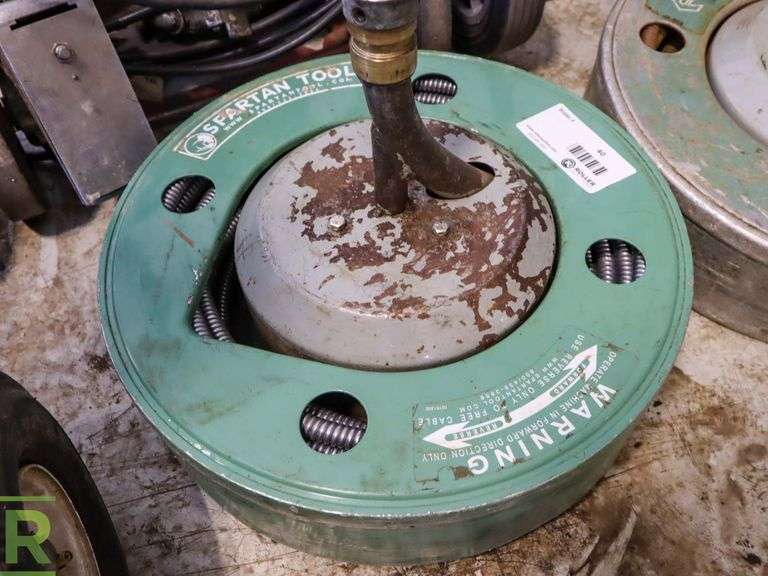 (2) Spartan Drain Cleaner Reels Roller Auctions