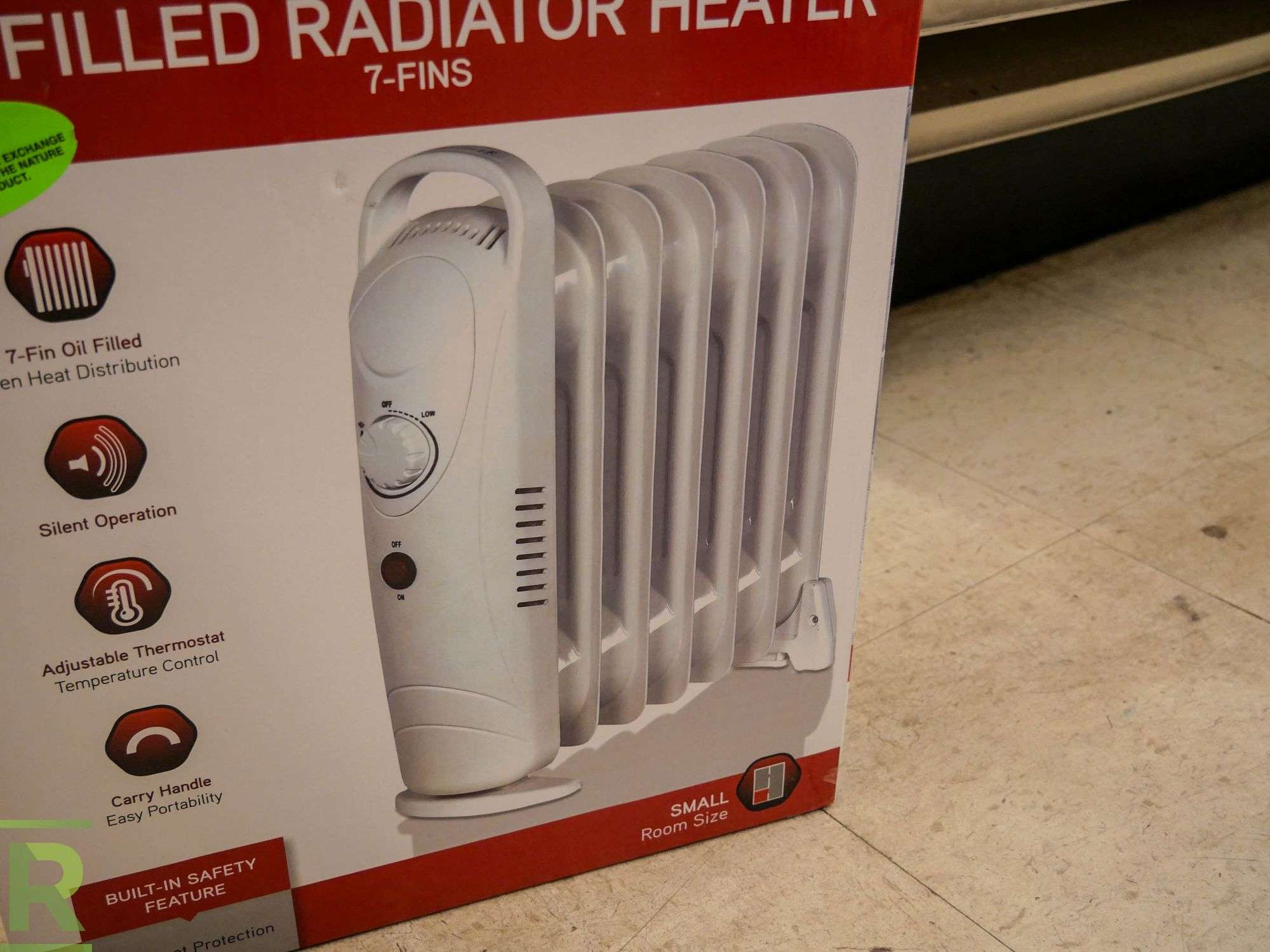 KonWin Oil Filled Radiator Heater, Small - Roller Auctions