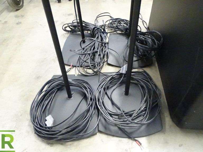 Bose Acoustimass Series 10 Theater Surround Sound Speaker System. Includes (2) Front (2) Rear