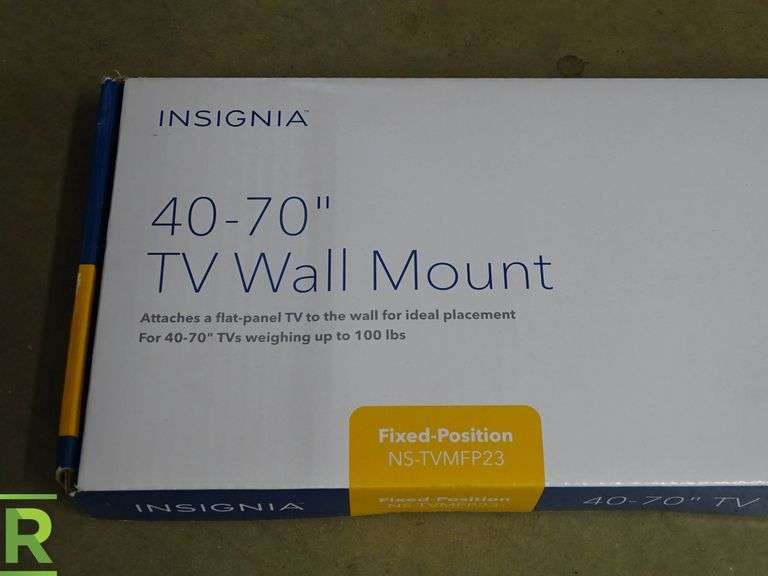 Insignia 4070" TV Wall Mount Roller Auctions