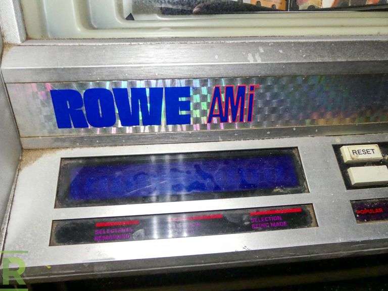 Rowe AMI Coin Operated Jukebox With Keys Roller Auctions