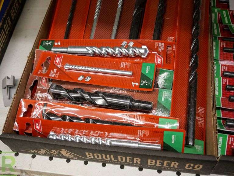 (2) Trays of ACE Drill Bits Roller Auctions