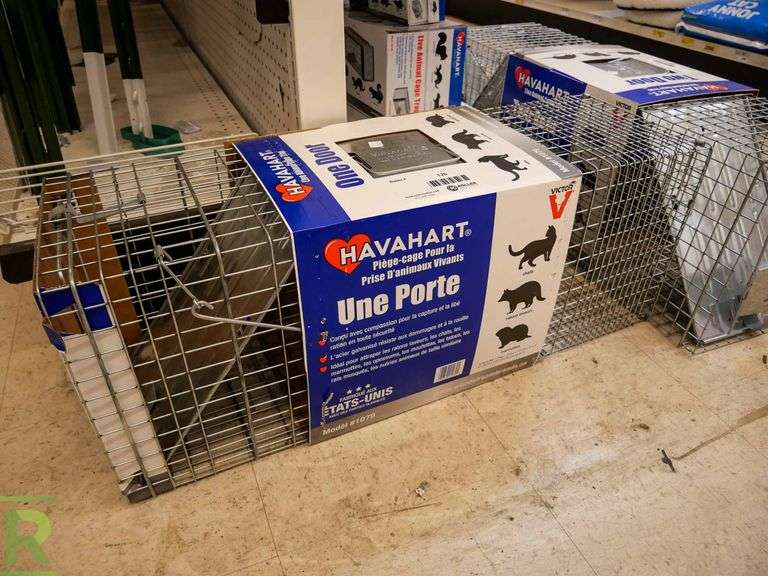 Havahart 1079 Live Animal Cage Trap Roller Auctions
