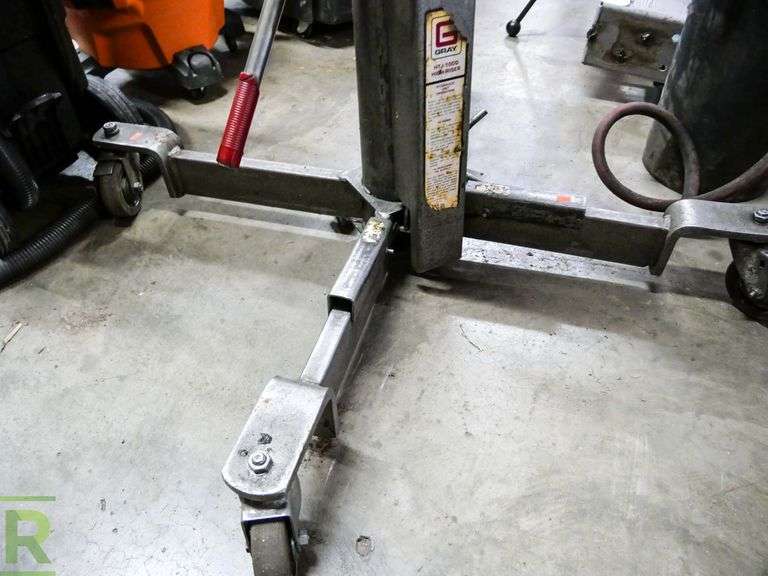 Gray HTJ1000 High Riser Transmission Jack Roller Auctions