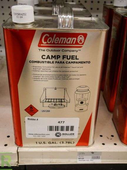 (3) Coleman UN1268 Camp Fuel, 1-Gallon - Roller Auctions