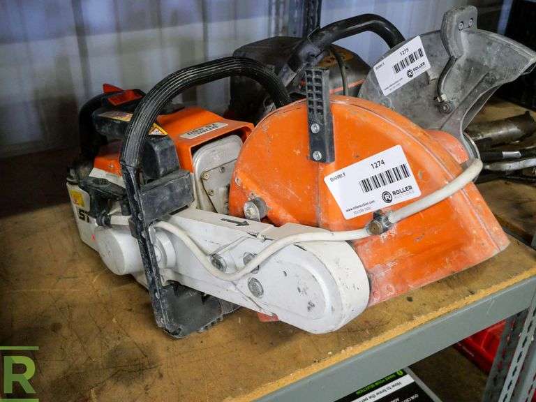 Stihl TS 460 Demo Saw, Gas Roller Auctions