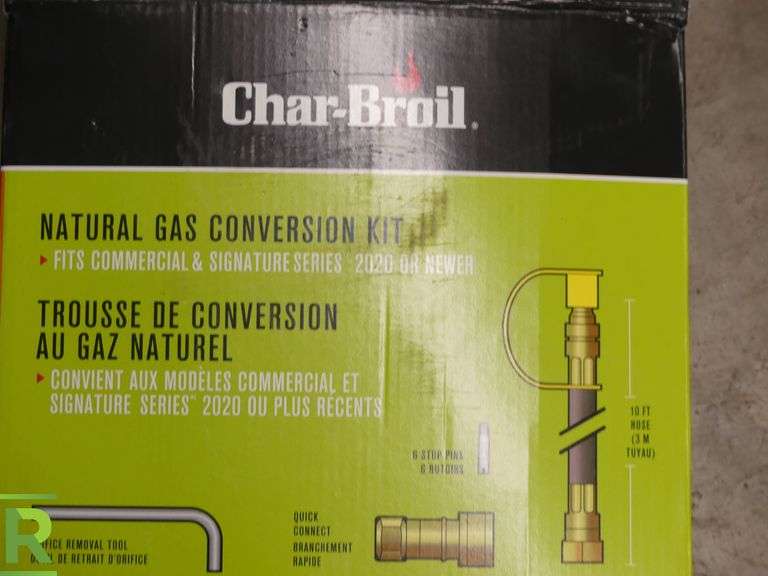 (3) Charbroil Natural Gas Conversion Kits Roller Auctions