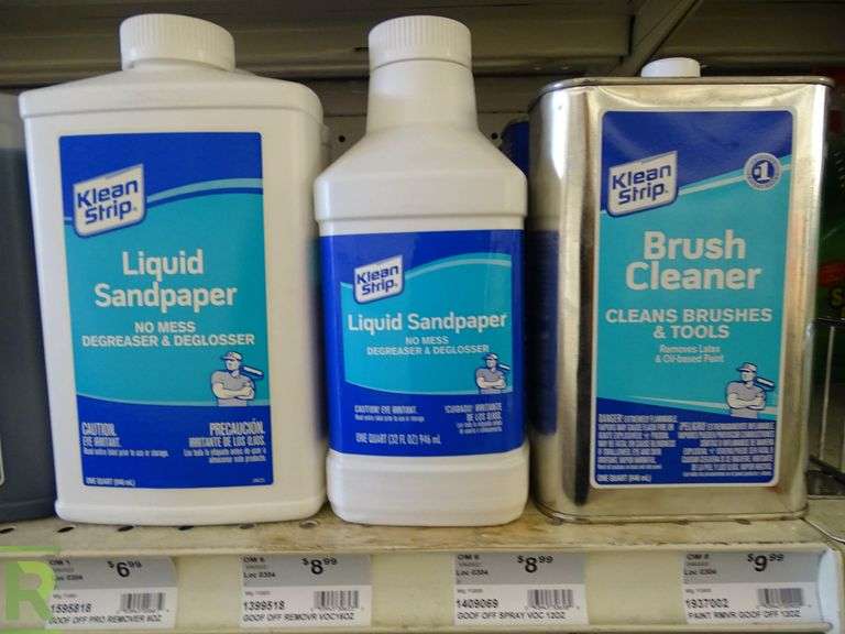 (11) Klean Strip Cleaner and Degreaser Roller Auctions