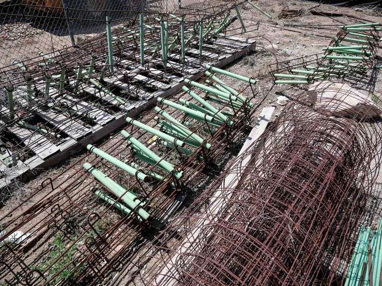Concrete Pavement Dowel Baskets, Wire Mesh Roller Auctions