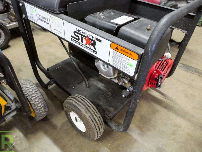North Star 8000 PPG Pro Series Portable Generator, Gas Roller Auctions