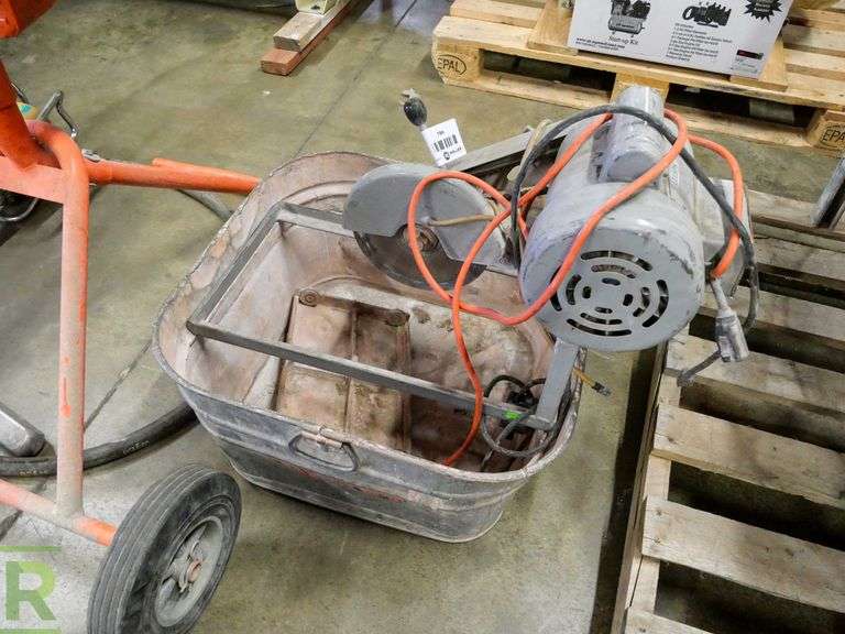 Target Tile Wet Saw Roller Auctions