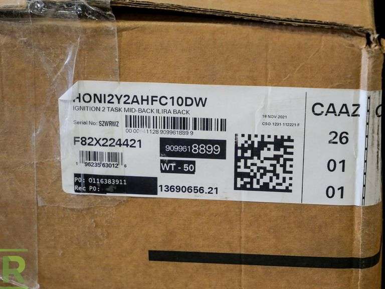 (3) HON Office Chairs Roller Auctions