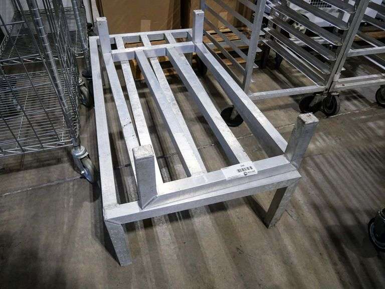 (2) Dunnage Racks Roller Auctions