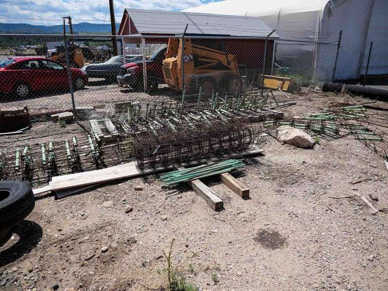 Concrete Pavement Dowel Baskets, Wire Mesh Roller Auctions