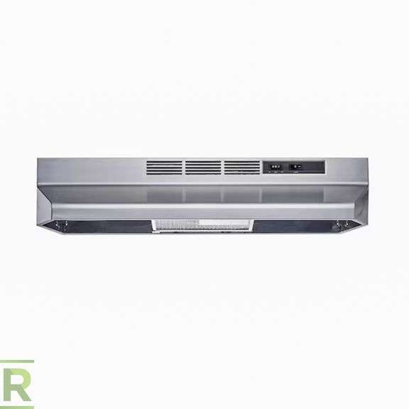 Winflo 30in Ductless Stainless Steel Range Hood with