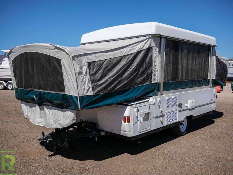 1999 Fleetwood Cheyenne PopUp Camper Trailer Roller Auctions
