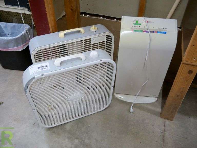 (2) Lasko Fans and Go Eco Shredder Roller Auctions