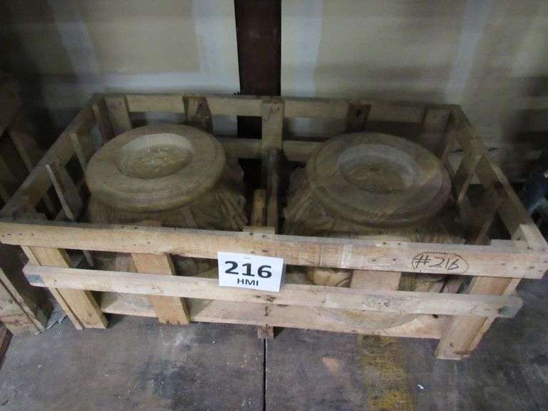 LOT, (7) CRATES/PALLETS ASSORTED STONE PRODUCTS AS SHOWN *Located at
