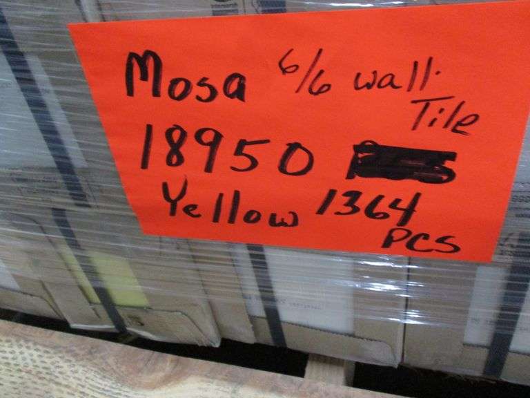 (12) PALLETS ASSORTED FLOORING AND WALL PRODUCTS, AS SHOWN, *Located at