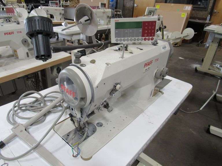 SEWING MACHINE, PFAFF MDL 1114-6/01-900/93 FULL FUNCTION HIGH SPEED ...