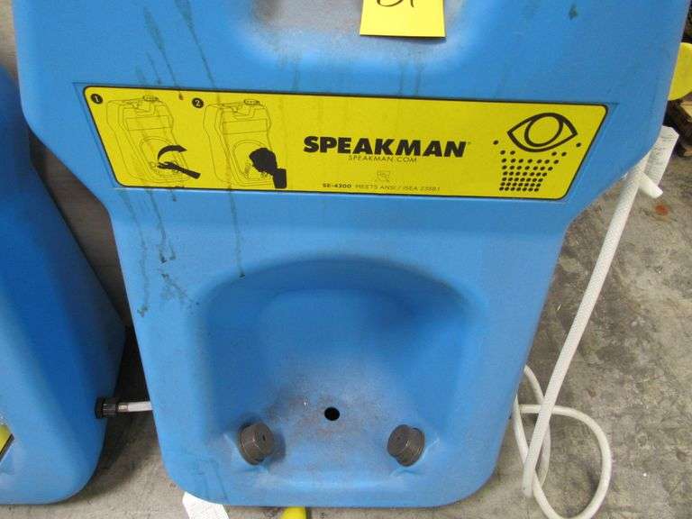 (2) SPEAKMAN SE4300 EYE WASH STATIONS Rosen Systems