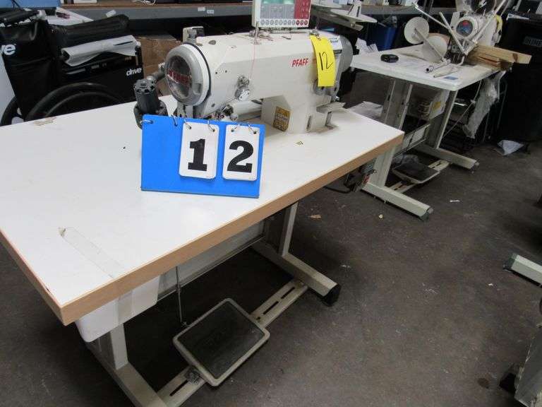 SEWING MACHINE, PFAFF MDL 1114-6/01-900/93 FULL FUNCTION HIGH SPEED ...