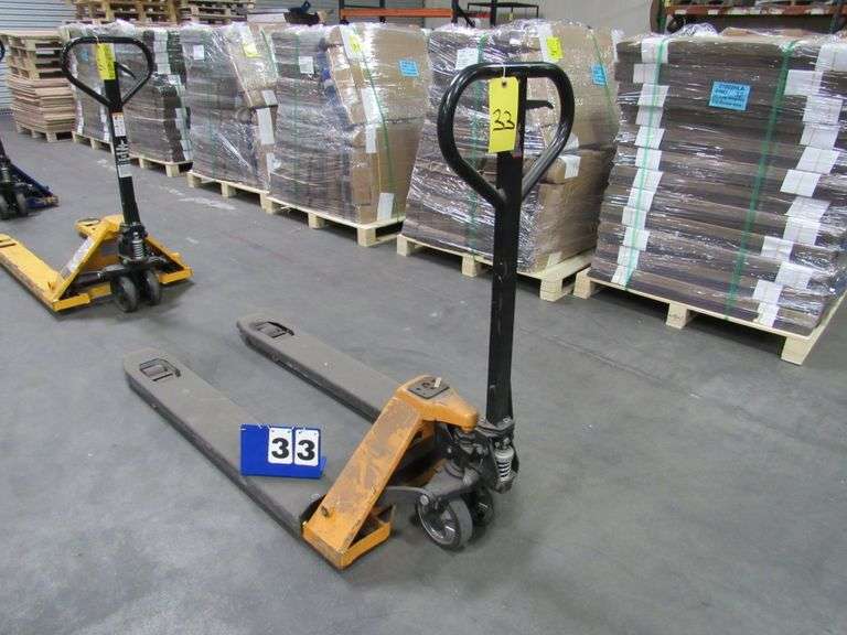 ULINE H1679 PALLET TRUCK SCALE, MISSING SCALE UNIT Rosen Systems